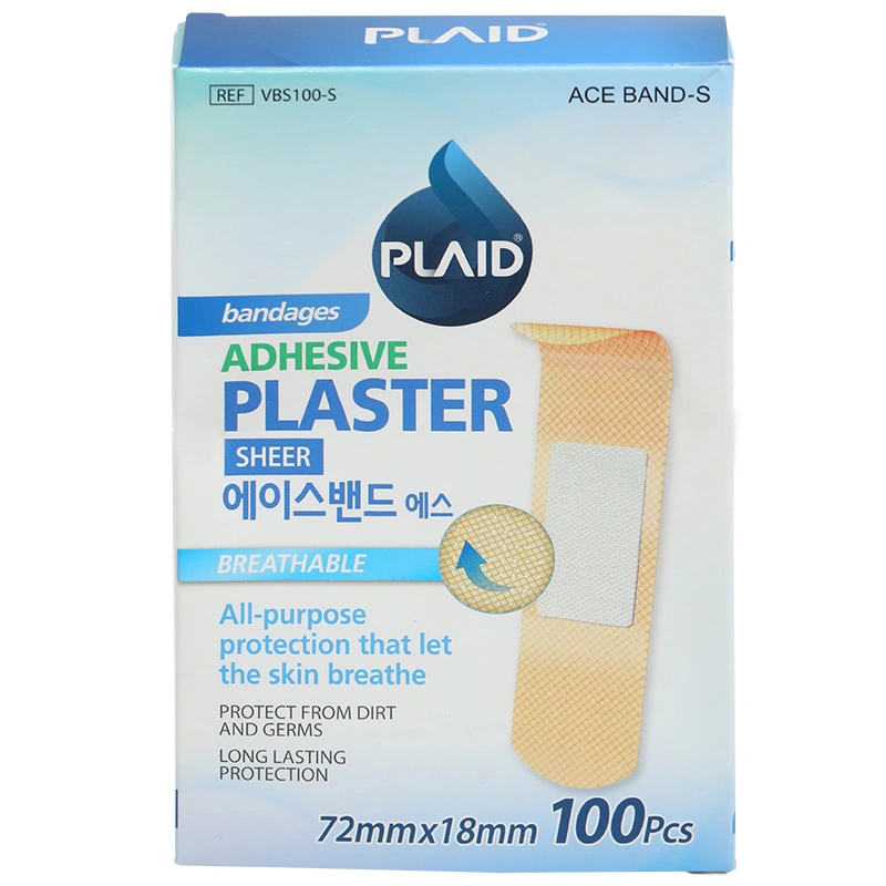 Băng cá nhân Plaid Ace Band-S (1.8 x 7.2cm) gói 10 miếng - 9